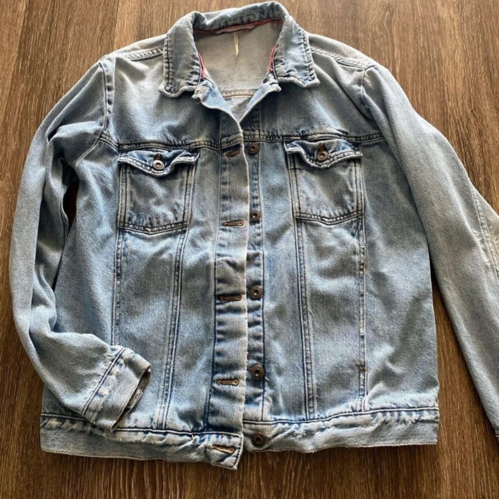Free People Classic Denim Jacket
